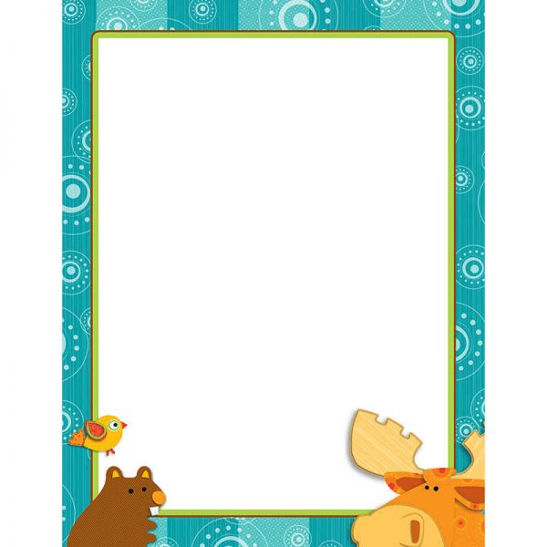 CARSON DELLOSA MOOSE & FRIENDS COMPUTER PAPER CD-118111