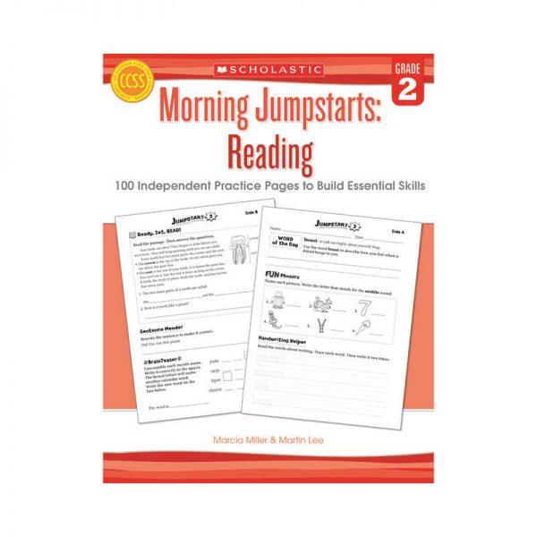 SCHOLASTIC TEACHING RESOURCES MORNING JUMPSTARTS READING GRADE 2 SC-546421