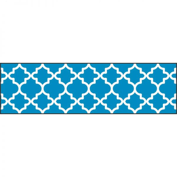 TREND ENTERPRISES INC. MOROCCAN BLUE BOLDER BORDERS T-85171