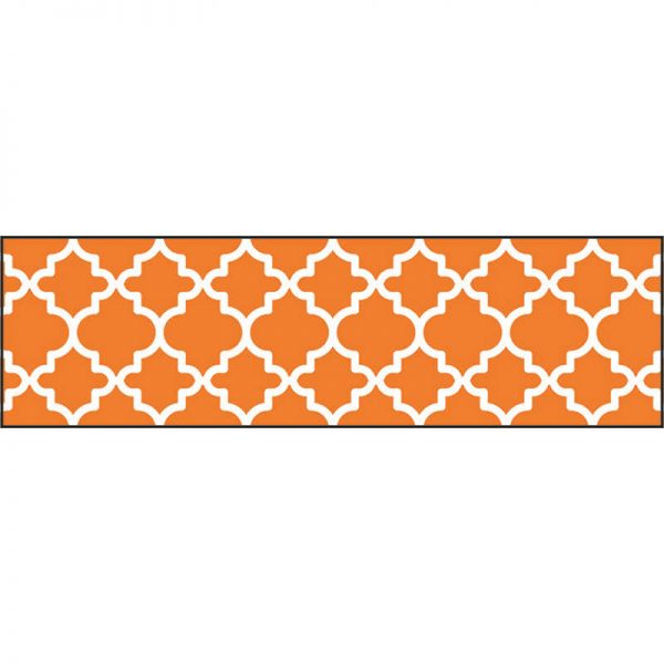 TREND ENTERPRISES INC. MOROCCAN ORANGE BOLDER BORDERS T-85173