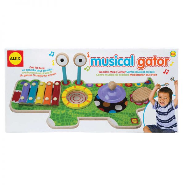ALEX BY PANLINE USA INC. MUSICAL GATOR ALE1497G