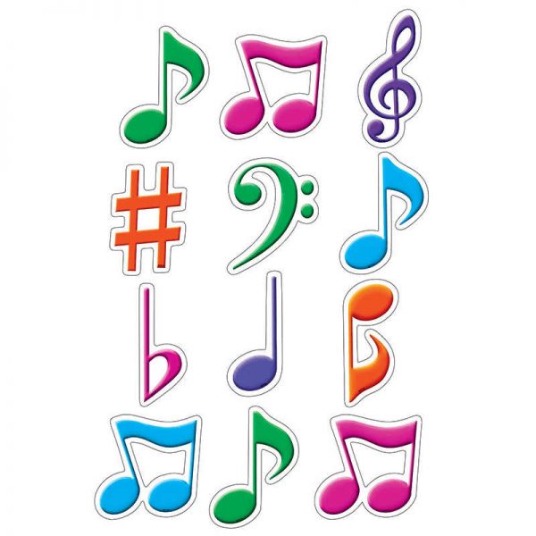 TEACHER CREATED RESOURCES MUSICAL NOTES MINI ACCENTS TCR5482