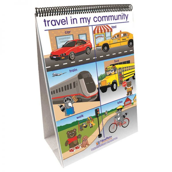 NEW PATH LEARNING MY COMMUNITY EARLY CHILDHOOD SOCIAL STUDIES READINESS FLIP CHART NP-350022