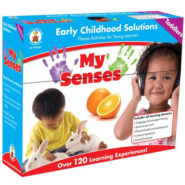 CARSON DELLOSA MY SENSES SET FOR TODDLERS CD-144562