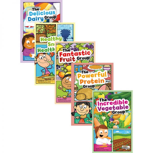 CAPSTONE / COUGHLAN PUB MYPLATE AND HEALTHY EATING BOOK SET OF 6 CPB9781429671712