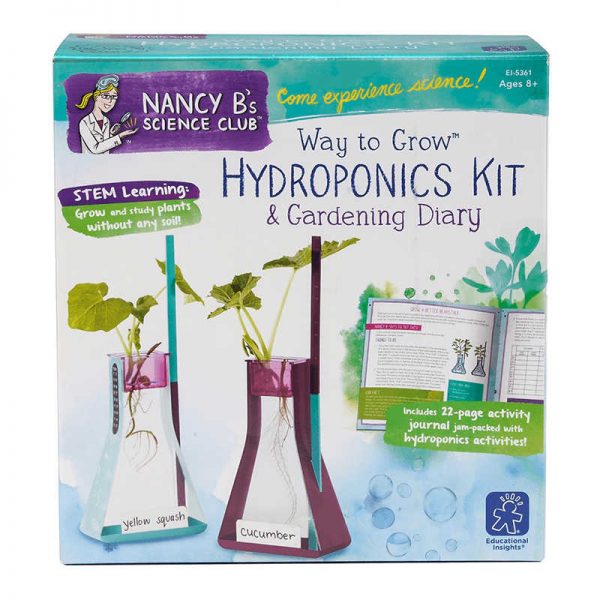 EDUCATIONAL INSIGHTS NANCY B SCIENCE CLUB H2 GROW KIT & GARDENING DIARY EI-5361