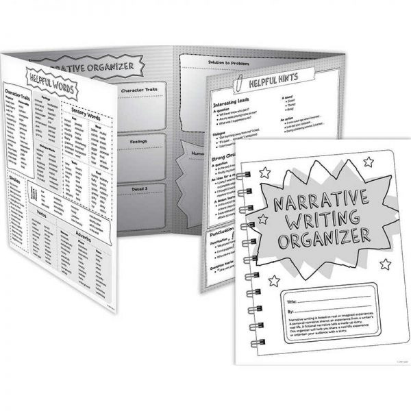 CREATIVE TEACHING PRESS NARRATIVE GRADE 4-5 WRITING ORGANIZER FOLD OUTS 30 SETS CTP6973
