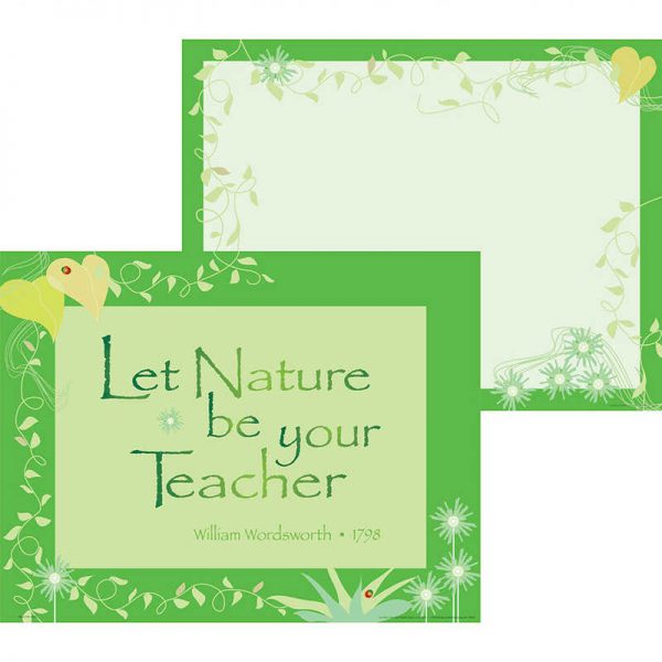 BARKER CREEK NATURE GO GREEN CHART SET BCPLL522