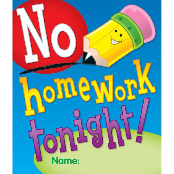 CARSON DELLOSA NO HOMEWORK TONIGHT COUPONS 24PK CD-101034