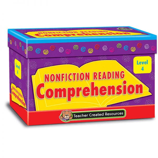TEACHER CREATED RESOURCES NONFICTION COMPREHENSION CARDS LVL4 TCR3056