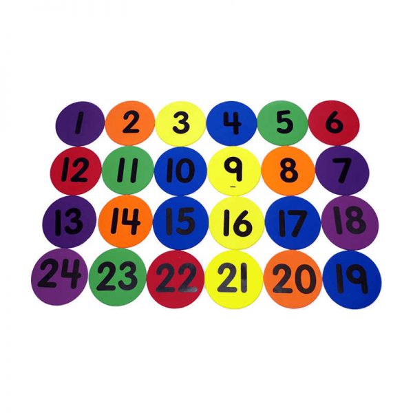 THE STORYBOARD NUMBER SPOTS 1û24 5IN SRBNM5CP