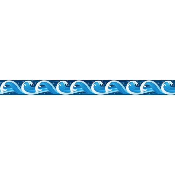 TEACHER CREATED RESOURCES OCEAN WAVES STRAIGHT BORDER TRIM TCR5358