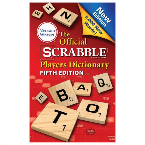 MERRIAM - WEBSTER INC. OFFICIAL SCRABBLE PLAYER DICTIONARY 5TH EDITION MW-8224