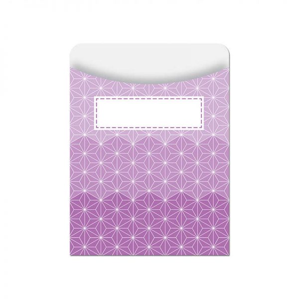 CREATIVE TEACHING PRESS OMBRE PURPLE RADIANT STARS LIBRARY POCKETS - PAINT CTP6789