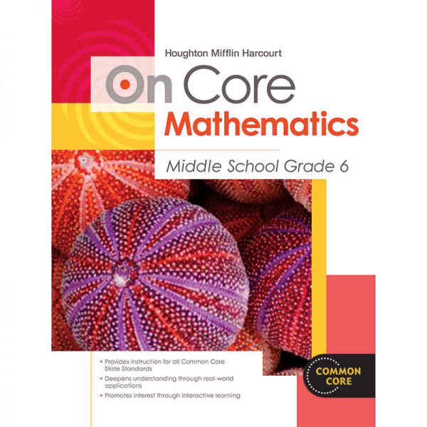 HOUGHTON MIFFLIN HARCOURT ON CORE MATHEMATICS BUNDLES GRADE 6 SV-9780547873886