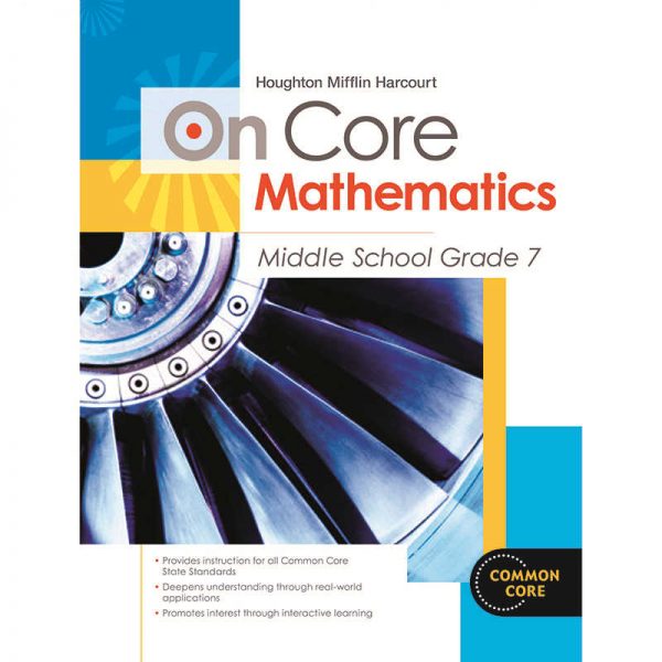 HOUGHTON MIFFLIN HARCOURT ON CORE MATHEMATICS BUNDLES GRADE 7 SV-9780547873893