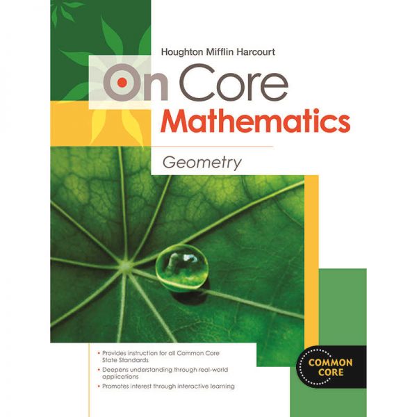 HOUGHTON MIFFLIN HARCOURT ON CORE MATHEMATICS GEOMETRY BUNDLES SV-9780547873923