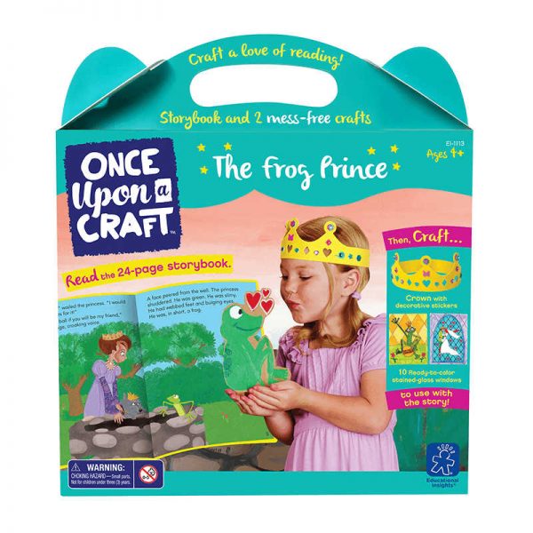 EDUCATIONAL INSIGHTS ONCE UPON A CRAFT THE FROG PRINCE EI-1113