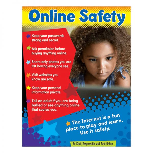 TREND ENTERPRISES INC. ONLINE SAFETY LEARNING CHART PRIMARY T-38645