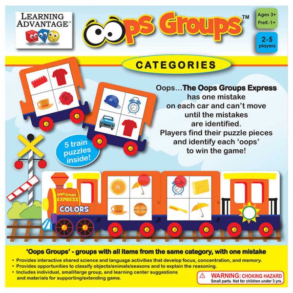 LEARNING ADVANTAGE OOPS GROUPS CATEGORIES CTU2124