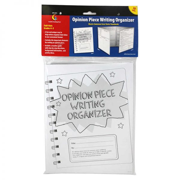 CREATIVE TEACHING PRESS OPINION PIECE WRITING ORGANIZER FOLD OUTS GRADE 4-5 30 SETS CTP6975