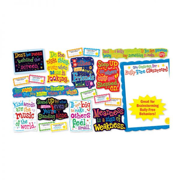 SCHOLASTIC TEACHING RESOURCES OUR BULLY FREE CLASSROOM BB SET SC-553079