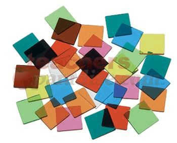 LEARNING ADVANTAGE Overhead Color Squares 50/Set CTU7232