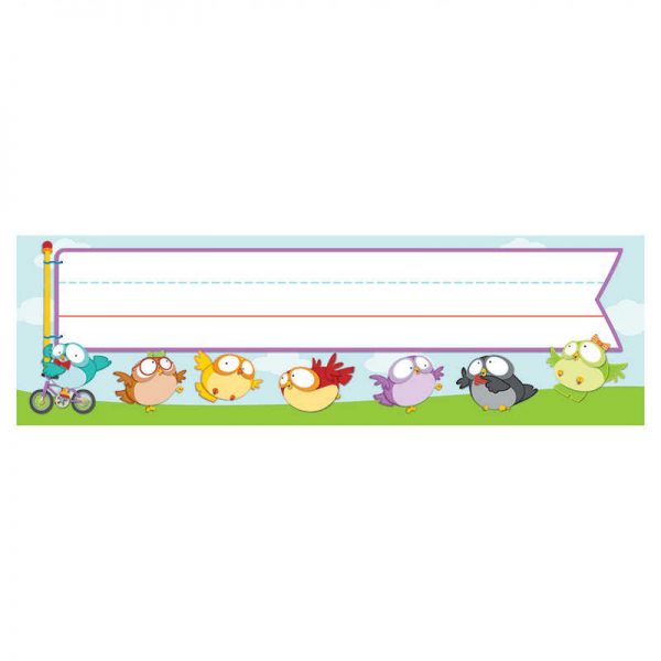CARSON DELLOSA OWL PALS NAMEPLATES CD-122123