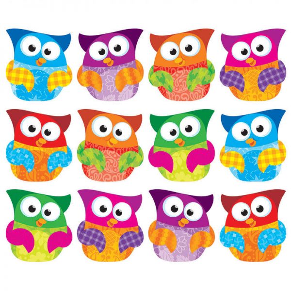 TREND ENTERPRISES INC. OWL STARS CLIPS ACCENTS VARIETY PACK T-10617