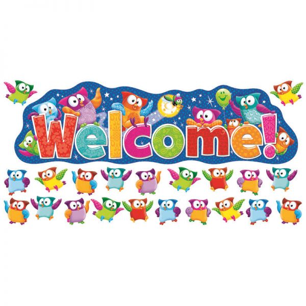 TREND ENTERPRISES INC. OWL STARS WELCOME BB SET T-8367