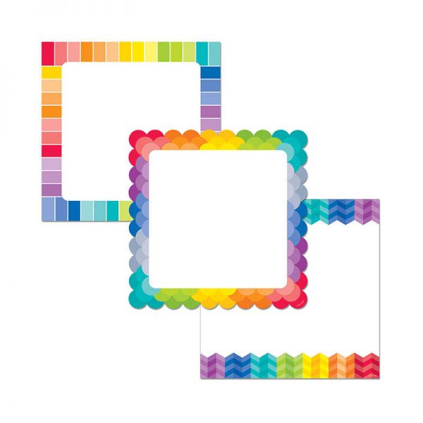 CREATIVE TEACHING PRESS PAINTED PALETTE CHART CARDS 10IN DESIGNER CUT OUTS CTP0652