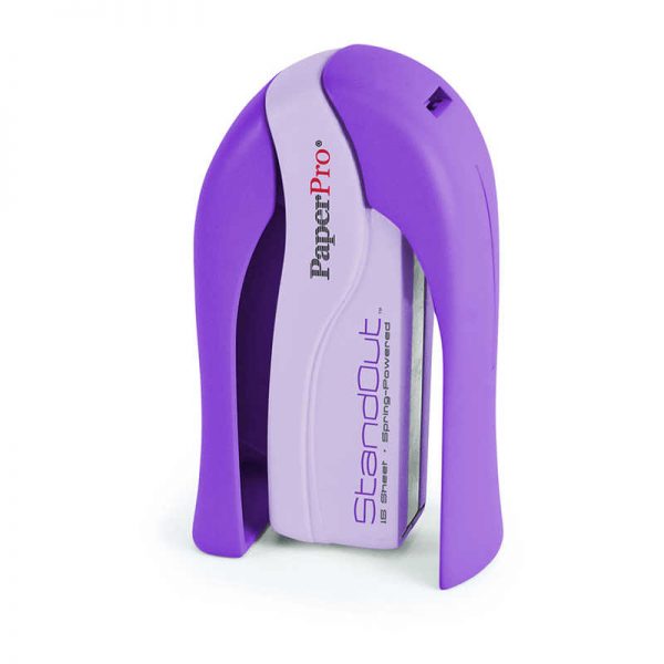 AMAX PAPERPRO PURPLE STANDOUT STANDUP STAPLER PPR1454