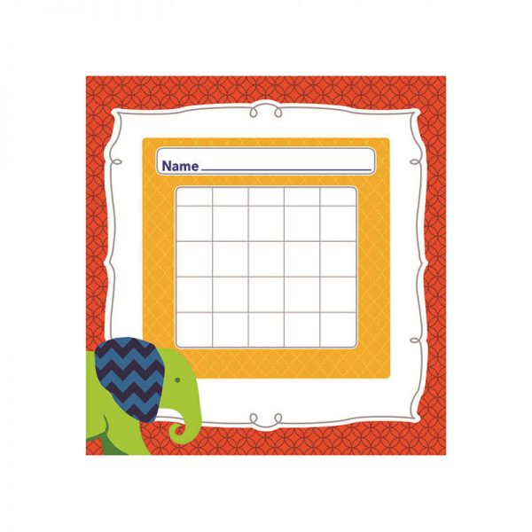 CARSON DELLOSA PARADE OF ELEPHANTS MINI INCENTIVE CHARTS CD-148027