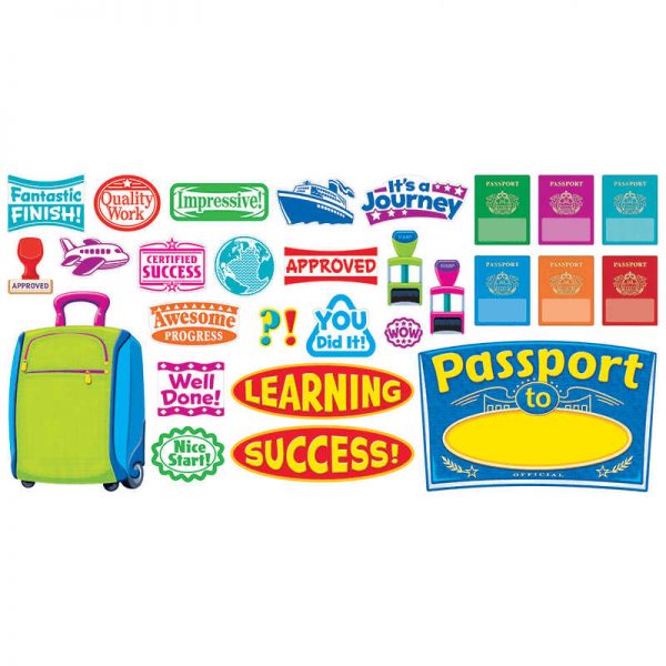 TREND ENTERPRISES INC. PASSPORT TO LEARNING BB SET T-8296