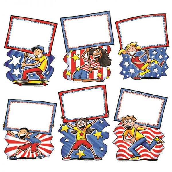EDUPRESS PATRIOTIC SIGNS ACCENTS EP-3186