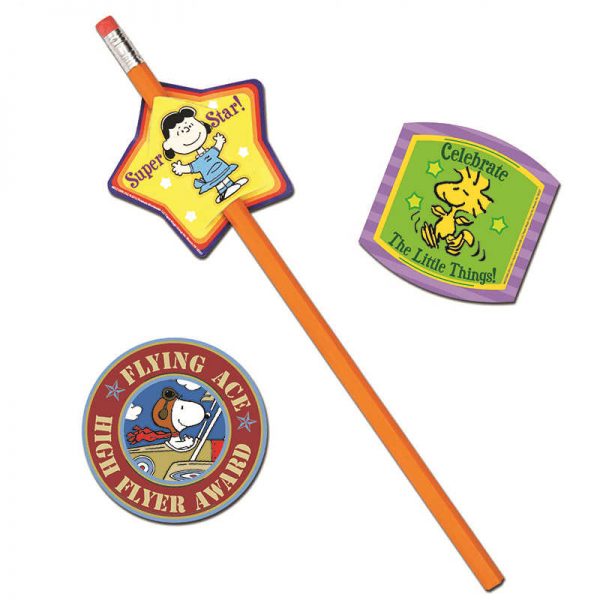 EUREKA PEANUTS LENTICULAR PENCIL TOPPER EU-822100