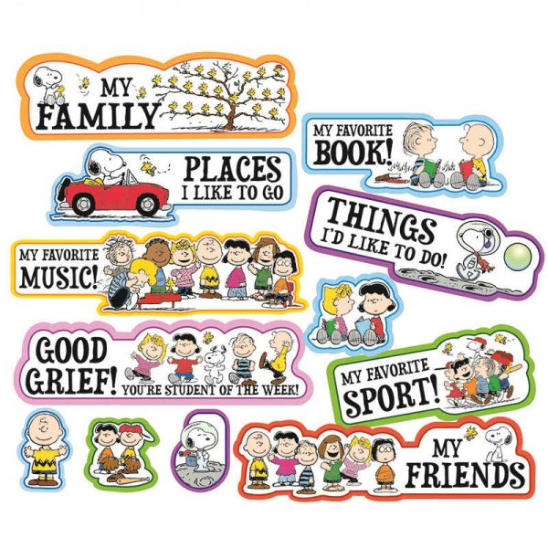 EUREKA PEANUTS STAR OF THE WEEK MINI BB SET EU-847064