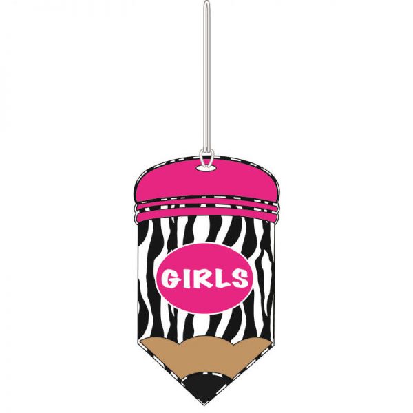 ASHLEY PRODUCTIONS PENCIL SHAPED PRINT GIRLS PASS ASH10330