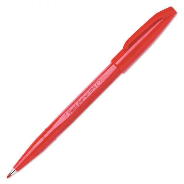 PENTEL OF AMERICA PENTEL SIGN PEN RED PENS520B
