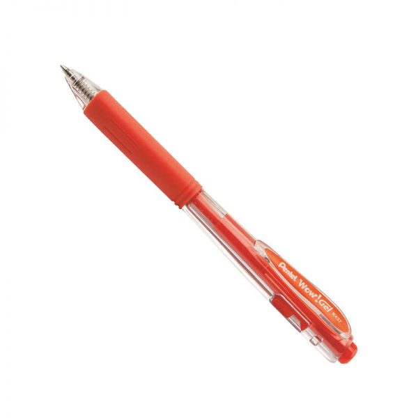 PENTEL OF AMERICA PENTEL WOW GEL PEN ORANGE PENK437F