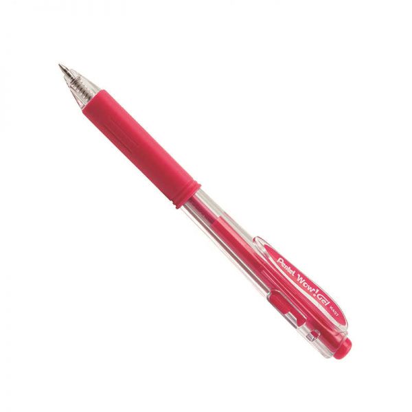 PENTEL OF AMERICA PENTEL WOW GEL PEN PINK PENK437P