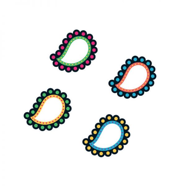 TREND ENTERPRISES INC. PERFECTLY PAISLEY MINI ACCENTS T-10899