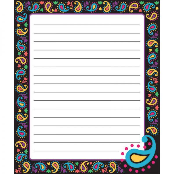 TREND ENTERPRISES INC. PERFECTLY PAISLEY NOTE PAD T-72348