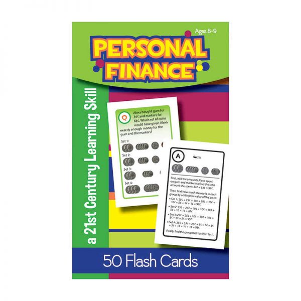 LORENZ CORPORATION / MILLIKEN PERSONAL FINANCE FLASH CARDS GRADE 3 LEP901109LE