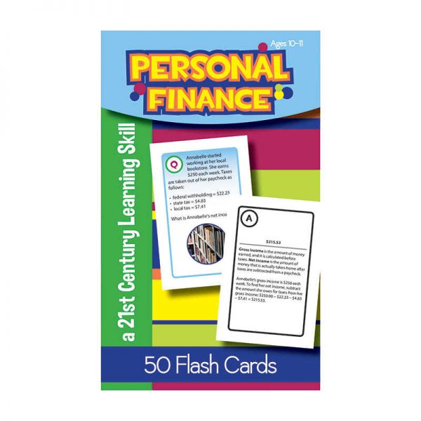 LORENZ CORPORATION / MILLIKEN PERSONAL FINANCE FLASH CARDS GRADE 5 LEP901111LE