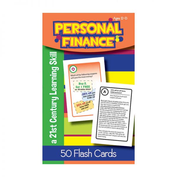LORENZ CORPORATION / MILLIKEN PERSONAL FINANCE FLASH CARDS GRADE 7 LEP901113LE
