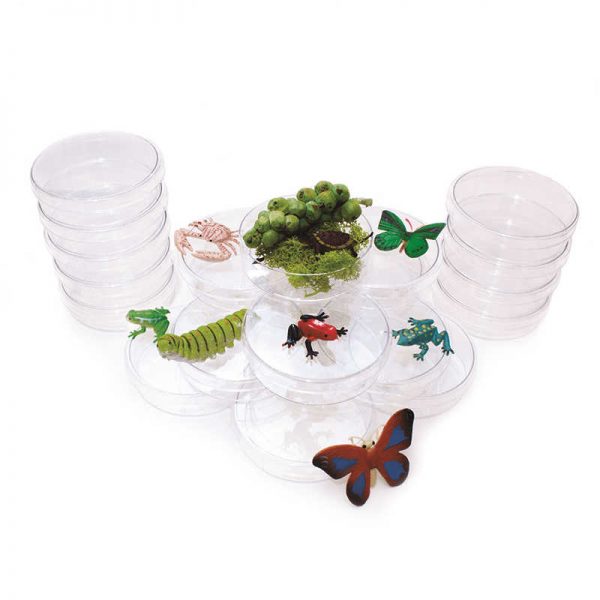 FUN SCIENCE PETRI DISHES EXTRA DEEP PACK OF 20 FI-PSET