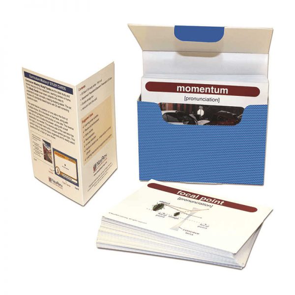 NEW PATH LEARNING PHYSICAL SCIENCE VOCABULARY BUILDER FLASH CARD SET MIDDLE SCHOOL NP-446019