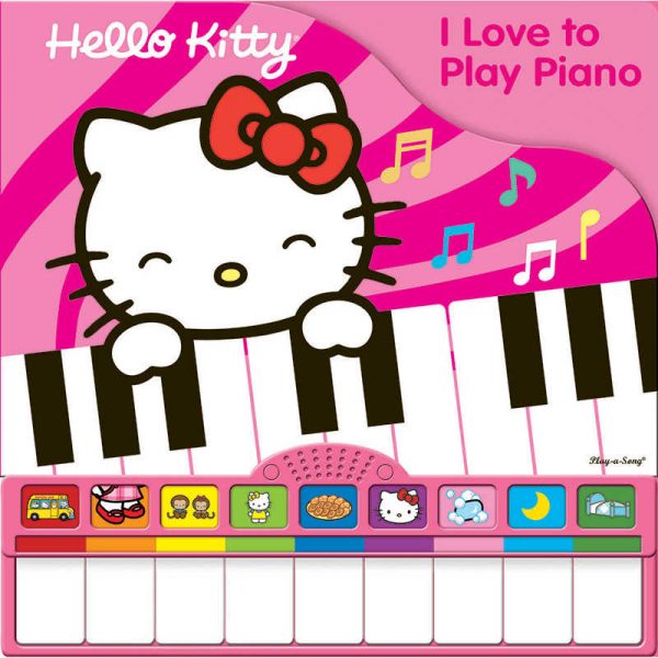 PUBLICATIONS INTERNATIONAL, LTD PIANO BOOK MINI DELUXE HELLO KITTY PIANO SONGS PUB7660300