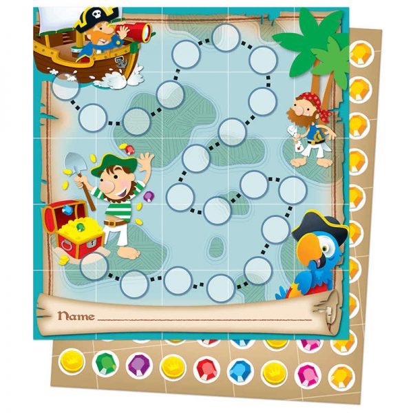 CARSON DELLOSA PIRATES MINI INCENTIVE CHARTS CD-148013